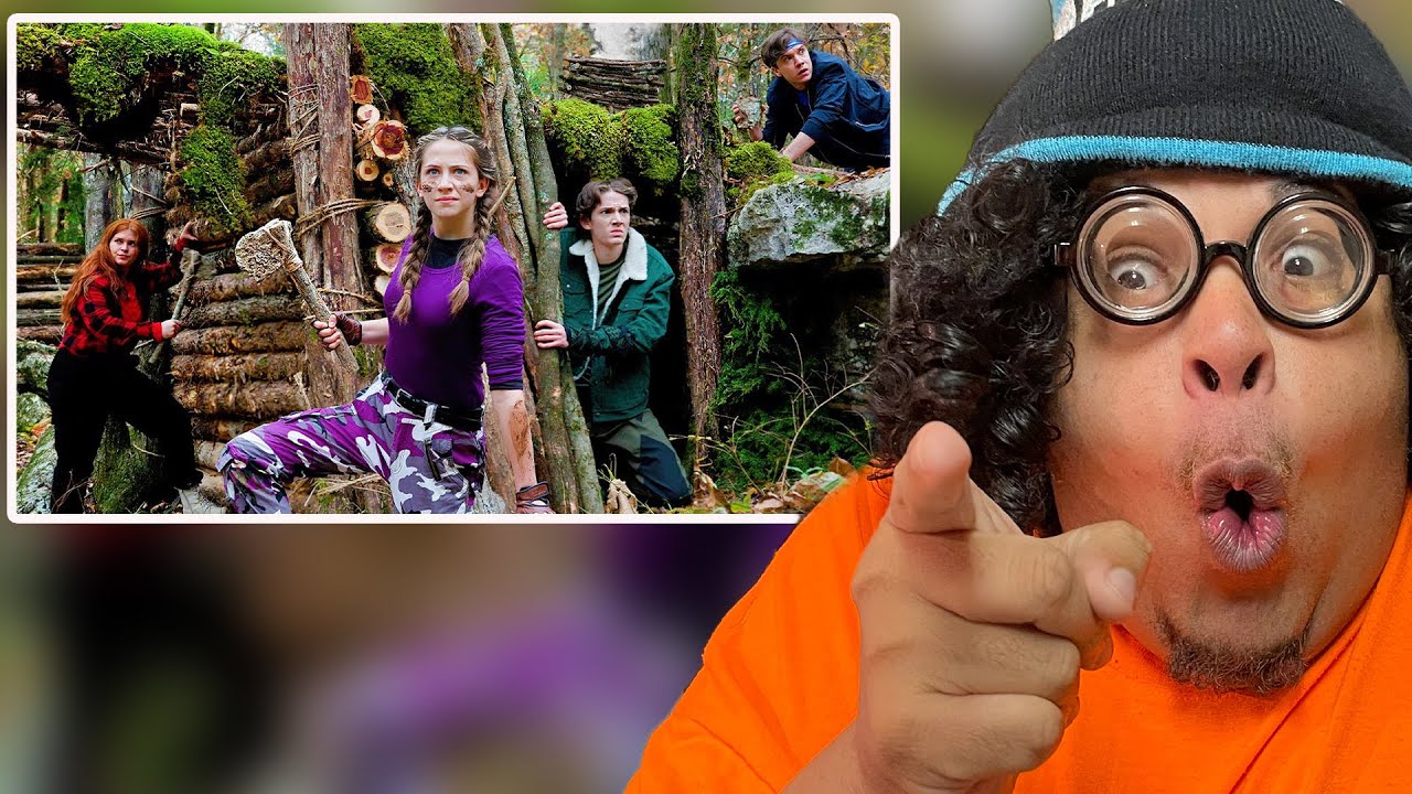 Survival Games In Real Life @shilohandbros REACTION!