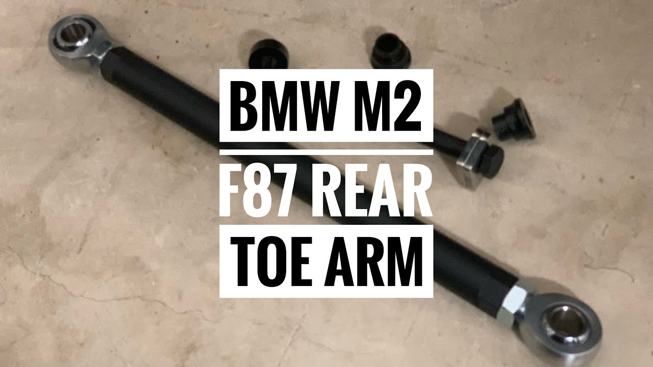 BMW M2 Rear Adjustable Rear Toe Arm Install - CMP Auto Engineering M2 M3 M4 F23 F30 F32 F80 F82 F87