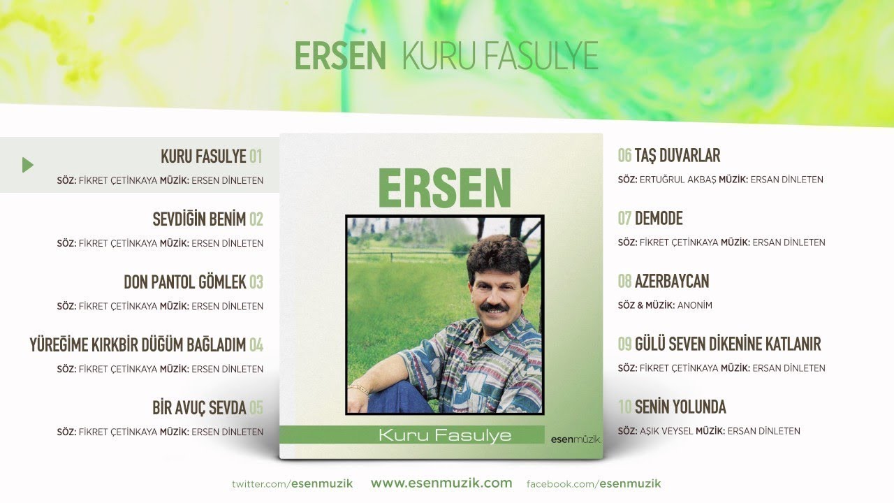 Kuru Fasulye (Ersen) Official Audio #kurufasulye #ersen - Esen Digital