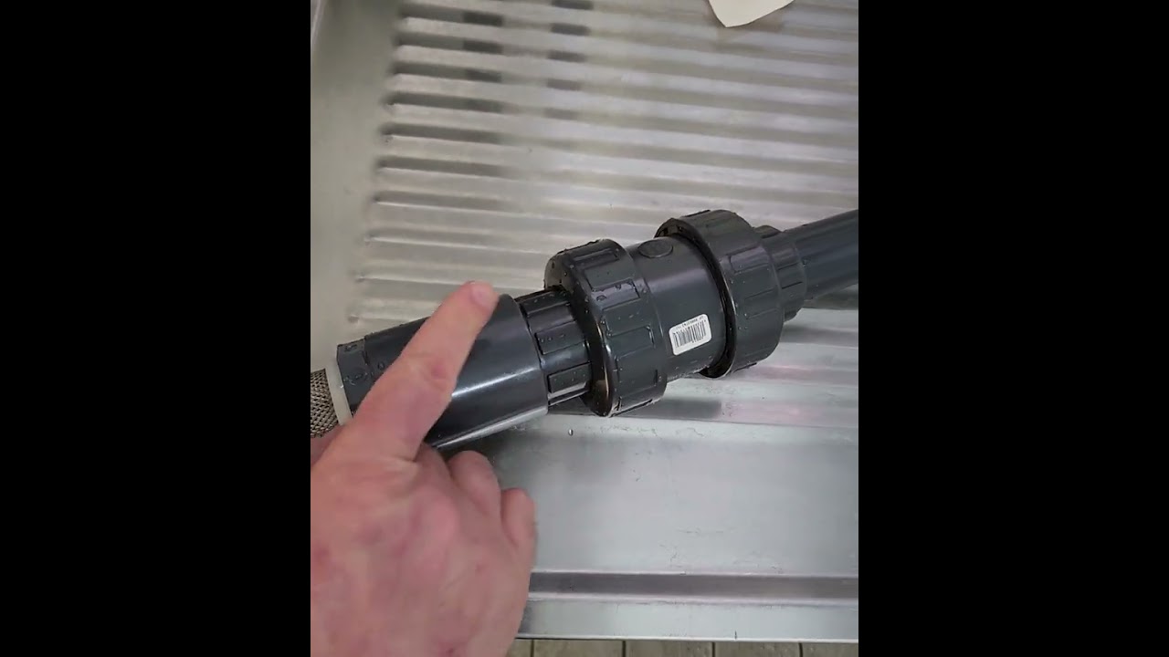 Priming a Pump (Higher than Water Level in Tank)