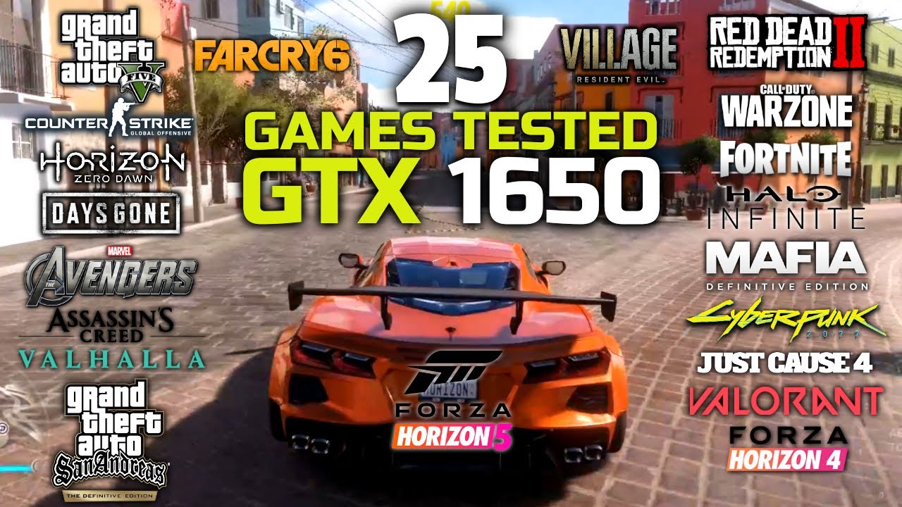 GTX 1650 In Late 2021 - 25 Games Tested