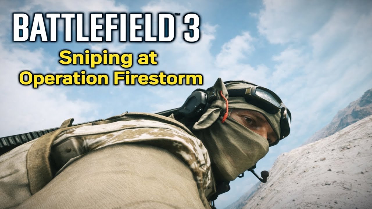 Battlefield 3: Operation Firestorm Sniper