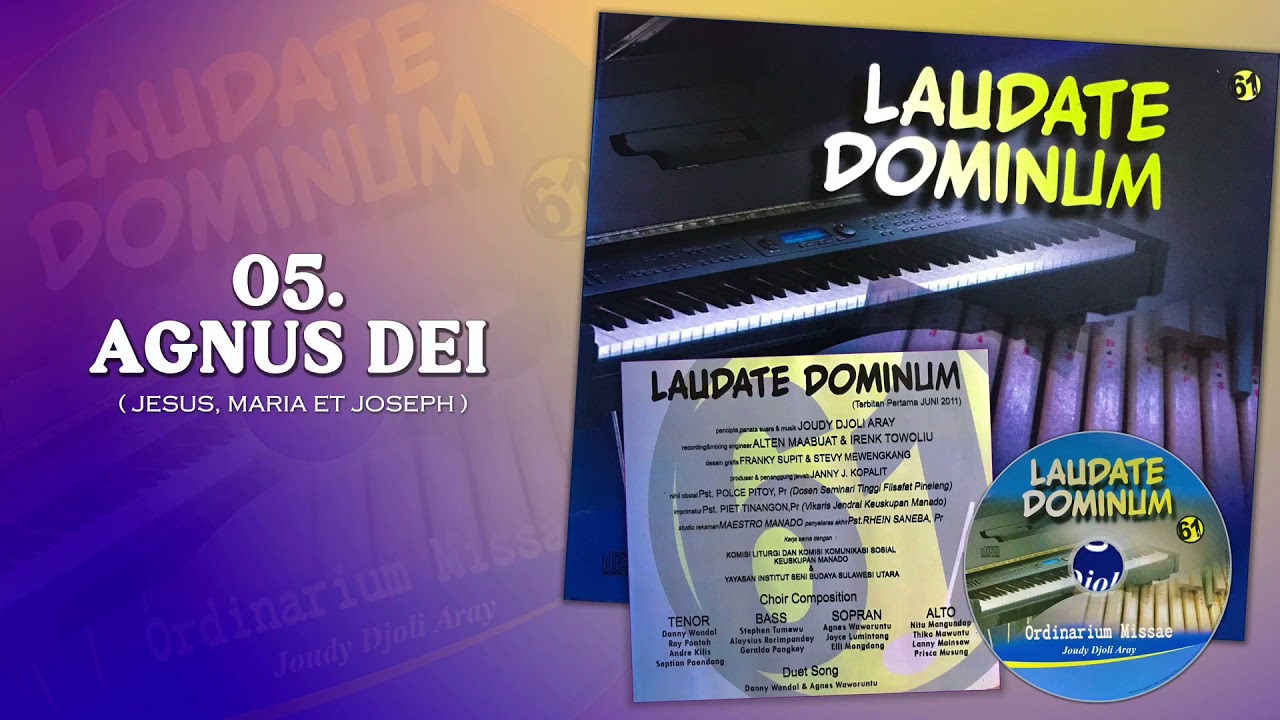 Agnus Dei - Jesus, Maria Et Joseph | Joudy Dj. Aray