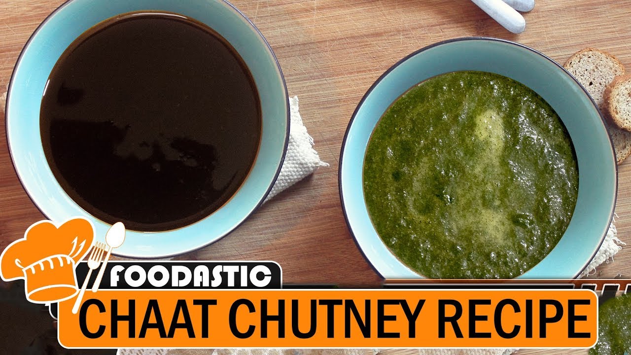 Chaat chutney recipe | Chaat recipes | Chat varieties | green chutney sweet chutney for chaat recipe