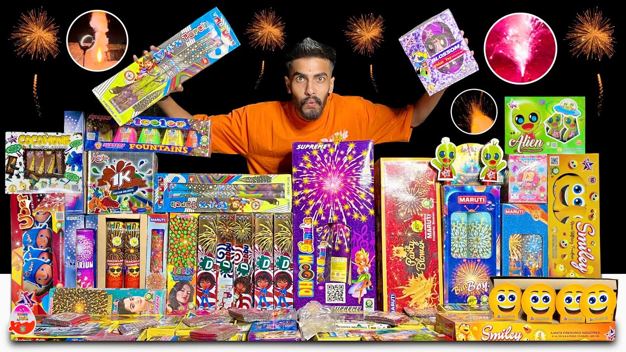 Diwali Vlog 2025 | Celebration Fireworks Stash | Crackers Testing | Yogesh 01