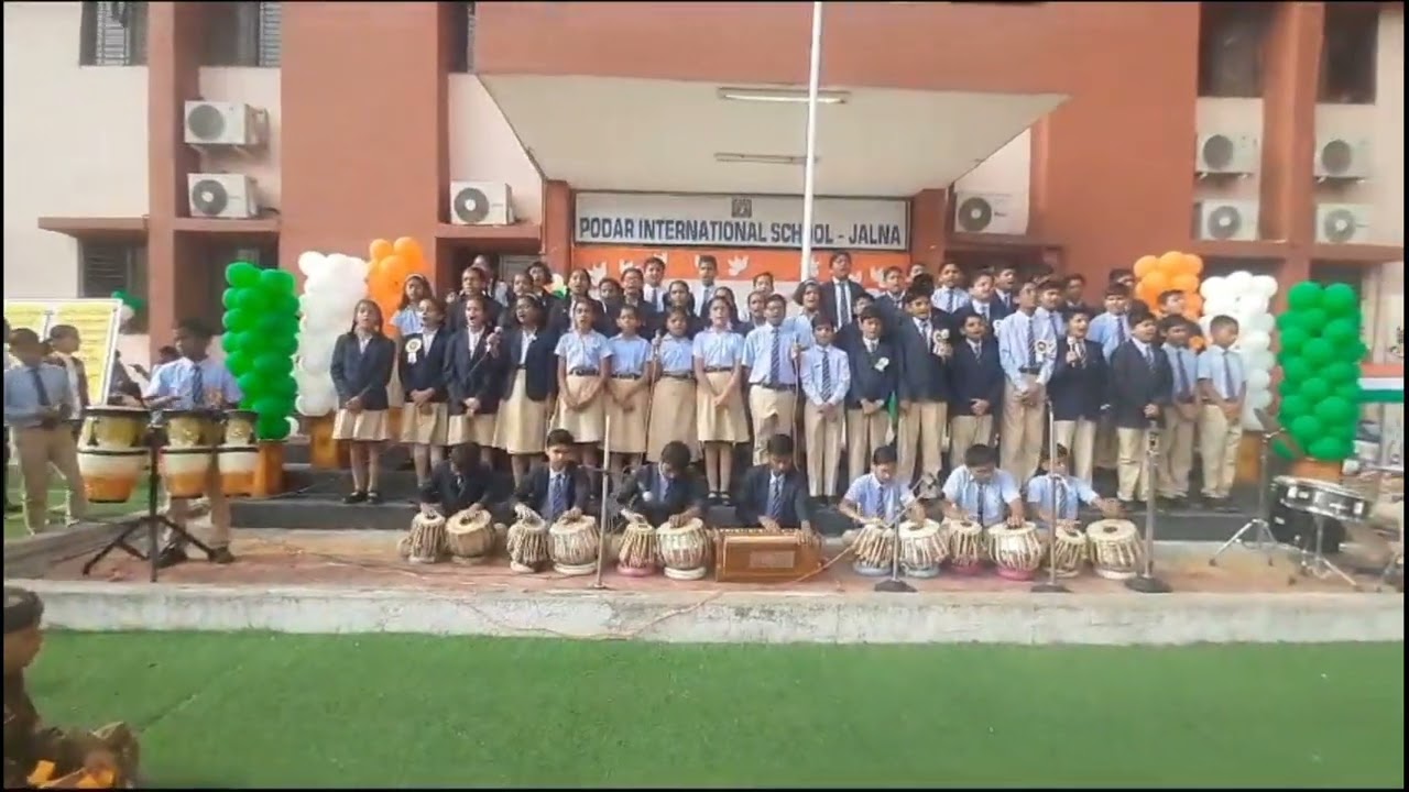 Podar International School, Jalna (Independence Day Choir 2023)