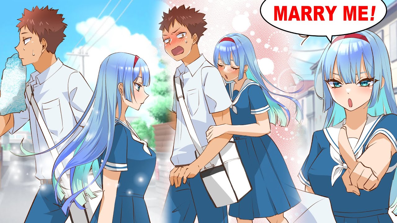 A Cute Girl Ordered Me To Marry Her When I Happened To Pass By Her  (Compilation)