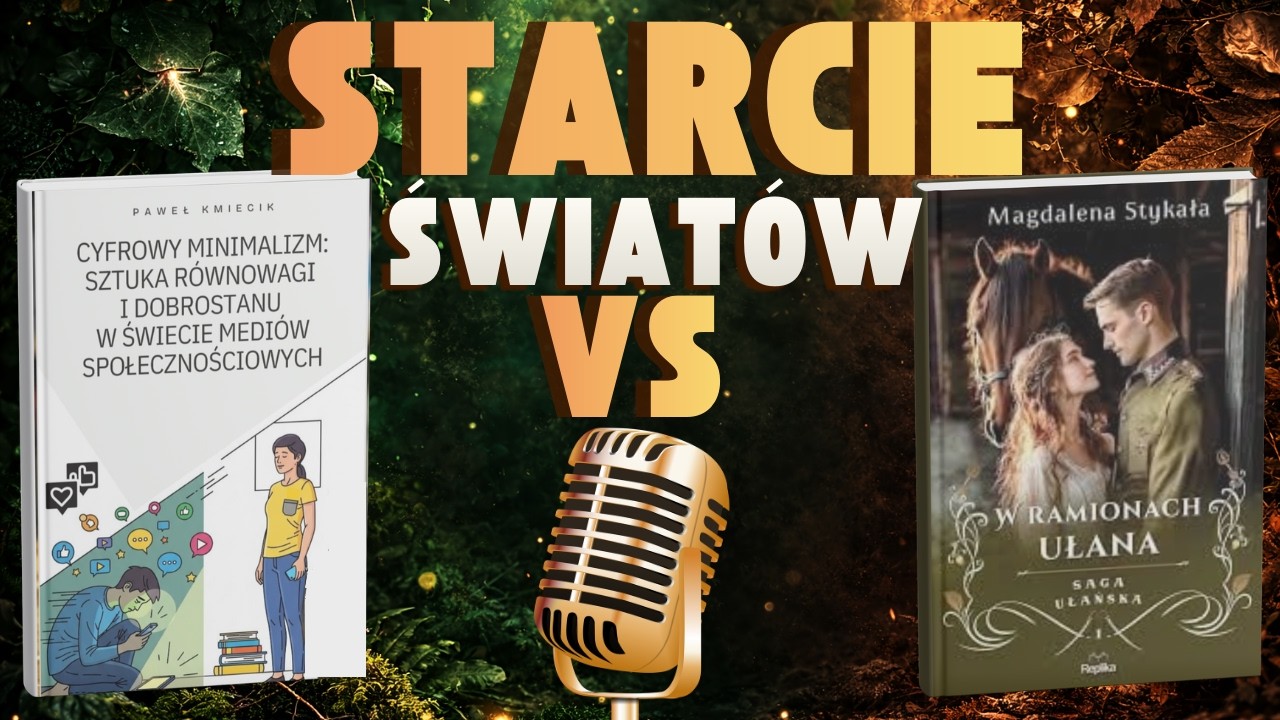 Z dwóch światów | Literackie kontrasty i równowaga w codzienności | Poleca z_ksiazka_po_sluzbie
