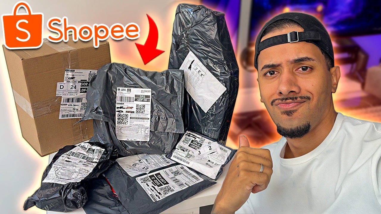 Decidi Testar os PRODUTOS VIRAIS da Shopee e ME SURPREENDI!