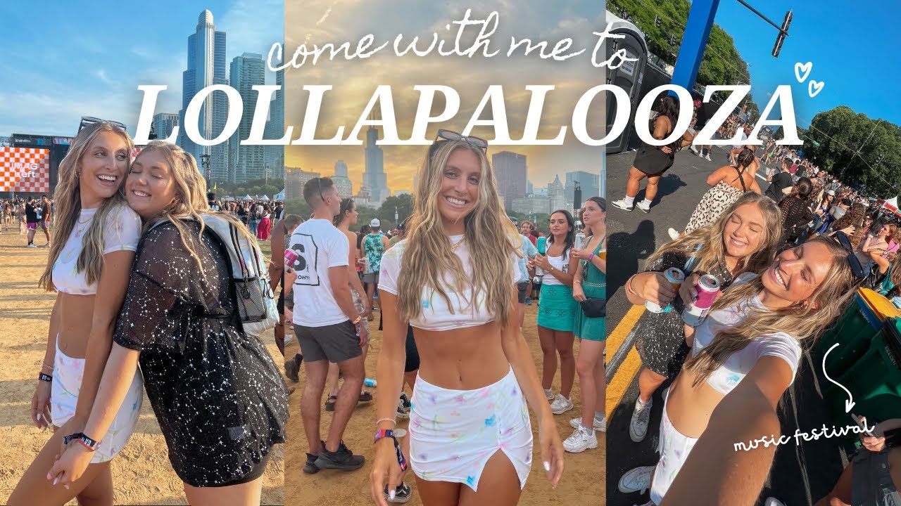 COME TO LOLLAPALOOZA MUSIC FESTIVAL WITH ME | sabrina carpenter, billie eilish, + more!