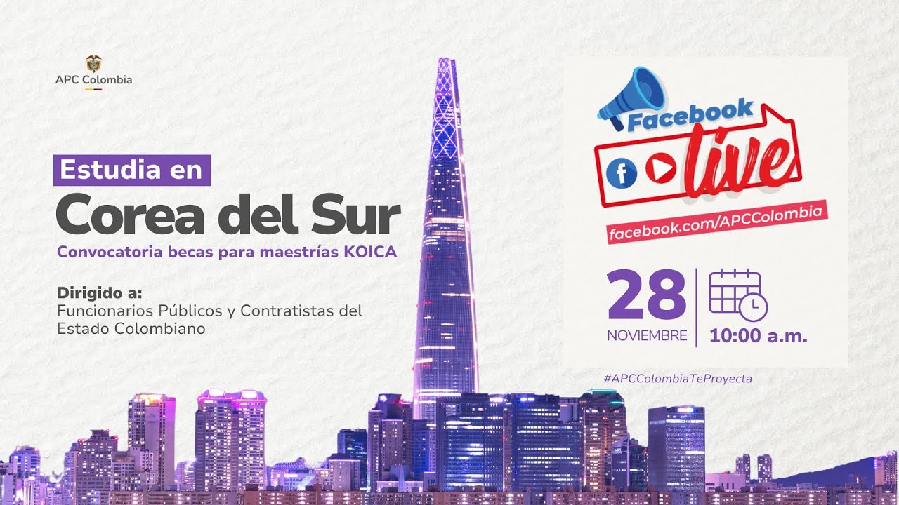 Convocatoria de becas - Koica Colombia