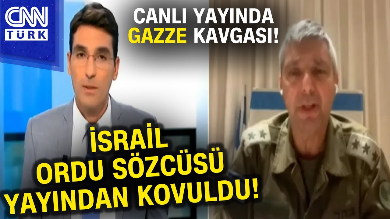 İsrail Ordu Sözcüsünün Küstah Açıklamalarına Dayanamadı, Yayından Kovdu! #Haber