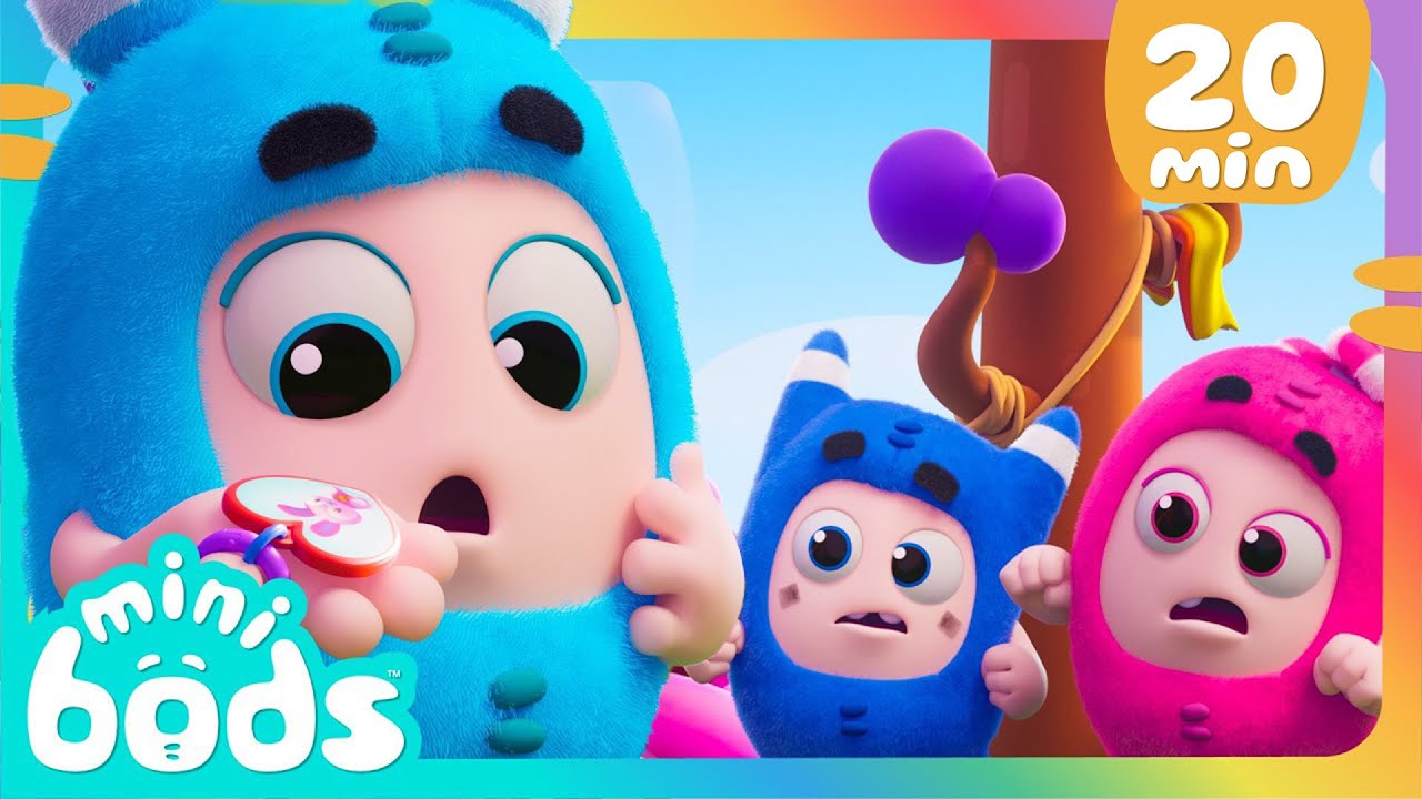 Where’s Binky Bunny?! 🐰😱🏕️ | Minibods | Preschool Cartoons