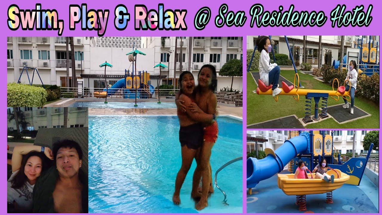 ENJOYING THE POOL AND PLAYGROUND @ SEA RESIDENCE HOTEL | FAMILIA ALEJO