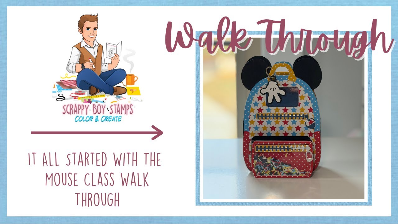 Всё началось с ознакомительного урока на выставке Mouse Stamp & Scrapbook Expo.