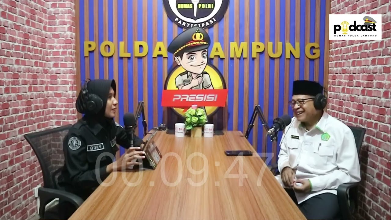 Podcast Polda Lampung: Mengupas Makna Berkah Ramadhan Bersama Prof. Dr. H. Abdul Syukur, M.Ag