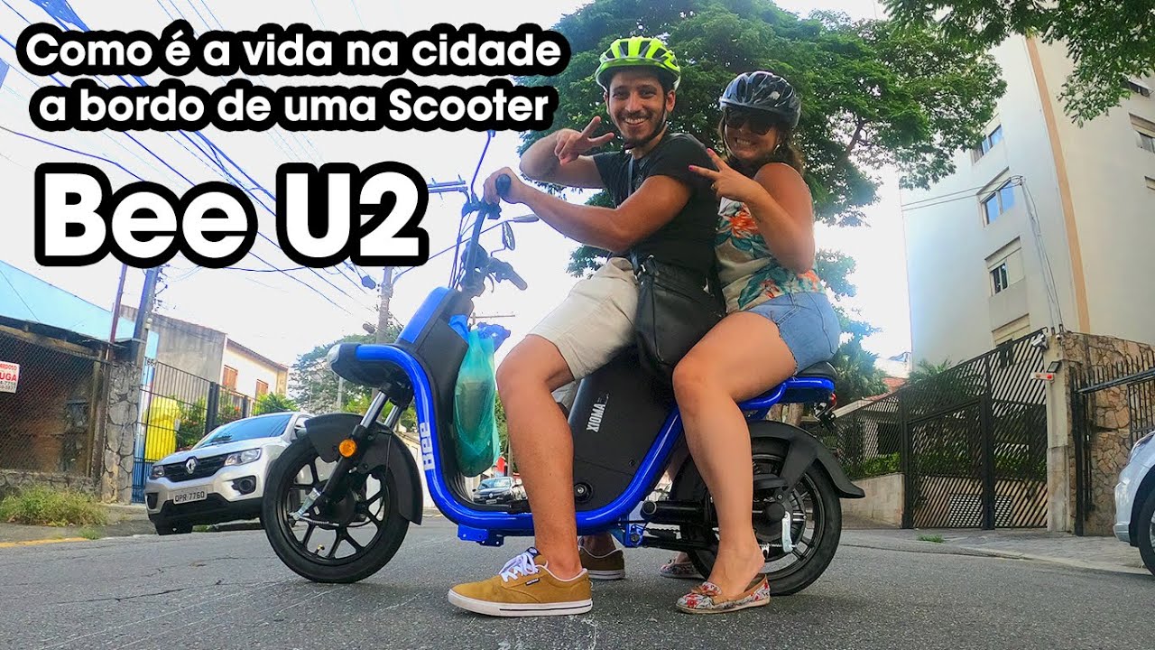 COMO É A ROTINA NA CIDADE COM UMA SCOOTER ELÉTRICA BEE XIOMA U2 ?