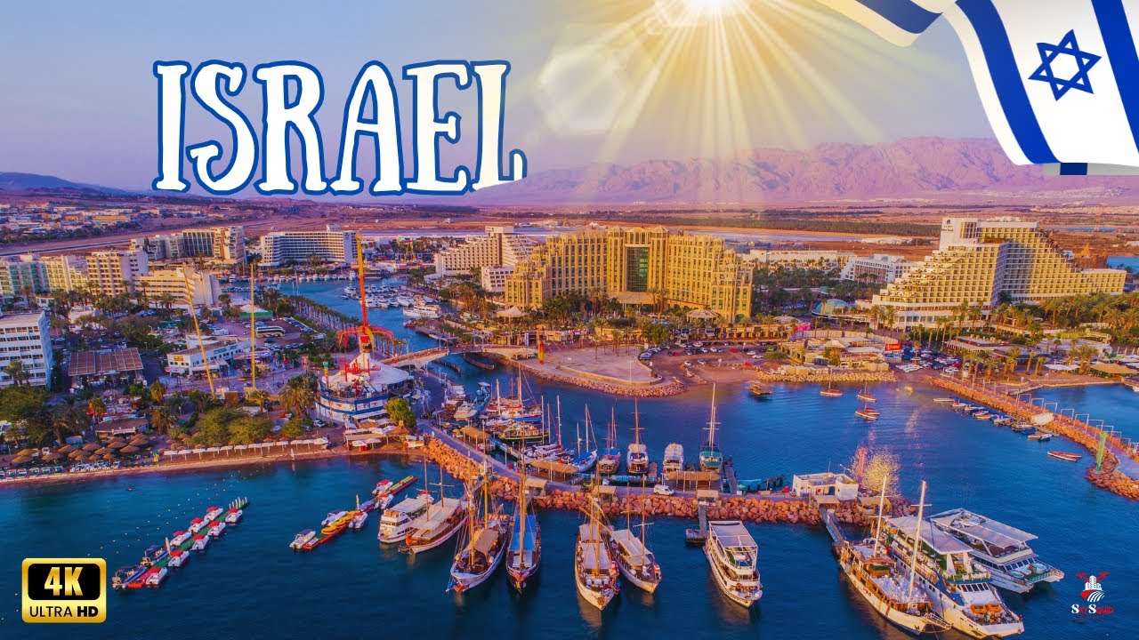 Israel 🇮🇱 , By Drone 4K | Stunning Day & Night Skyline Views | SkySquid