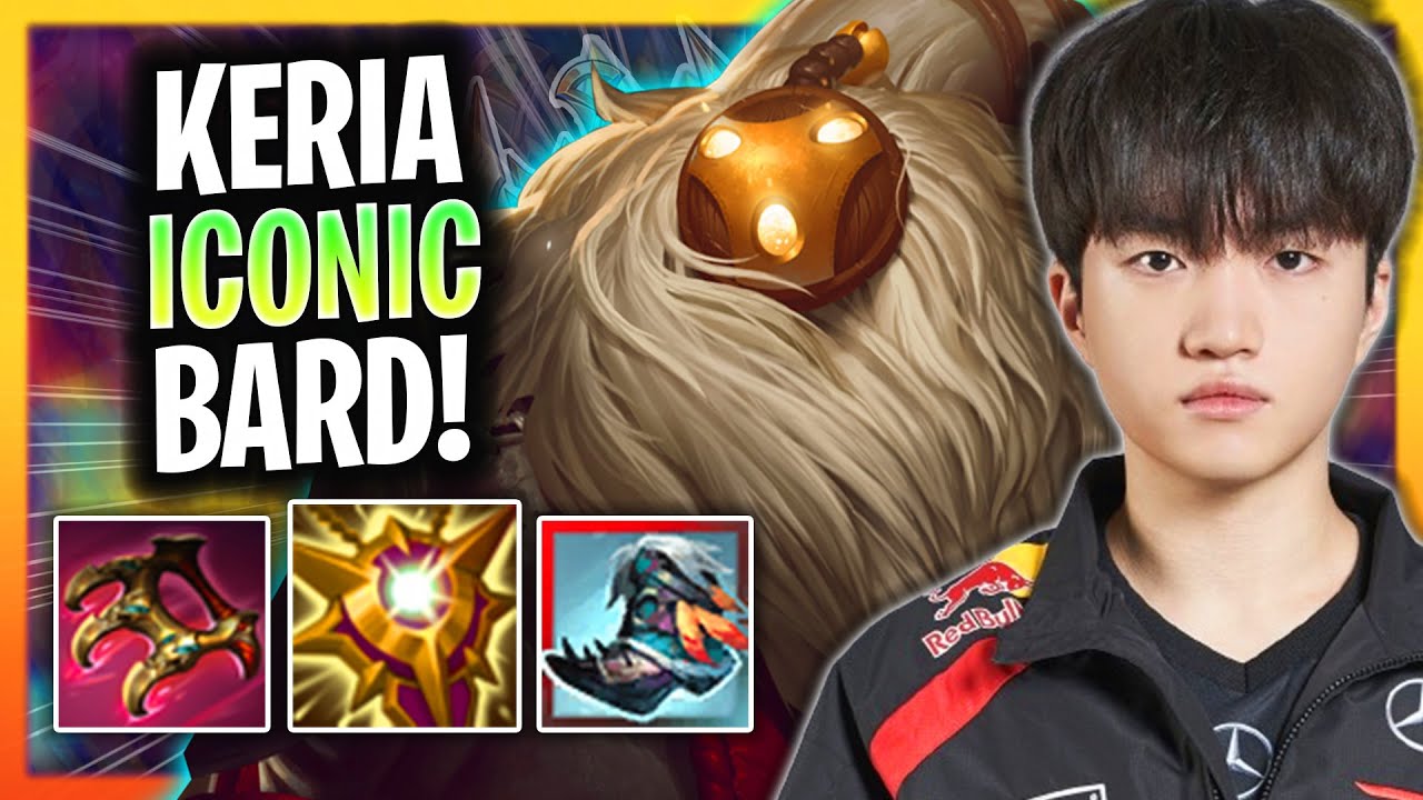 KERIA PLAYS HIS ICONIC BARD! | T1 Keria Plays Bard Support vs Janna!  Season 2025