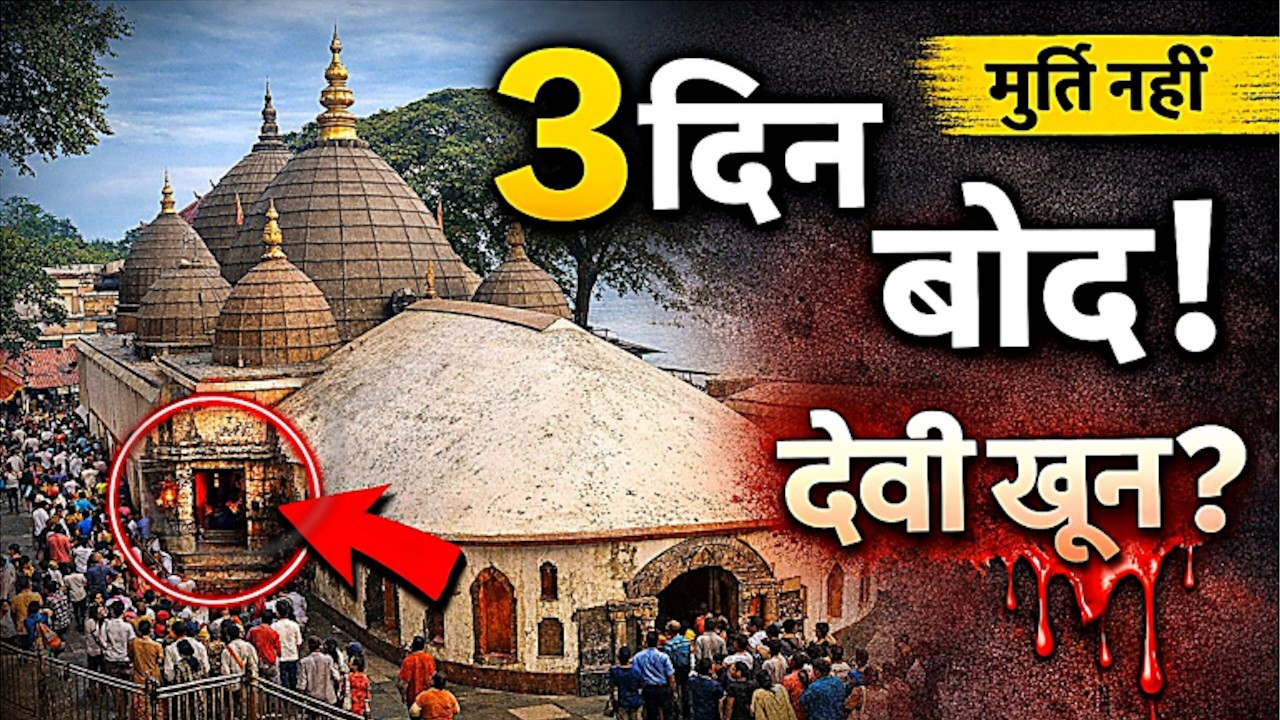 कामाख्या मंदिर 3 दिन बंद… अंदर मूर्ति नहीं! आखिर क्यों? | Ambubachi Mystery