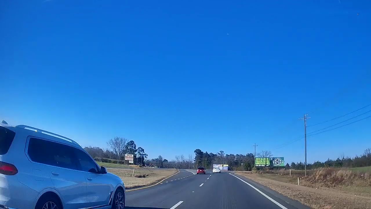 Driving on Highway 247 Near Warner Robins, GA | Scenic Georgia Road Trip 🚗🌤️