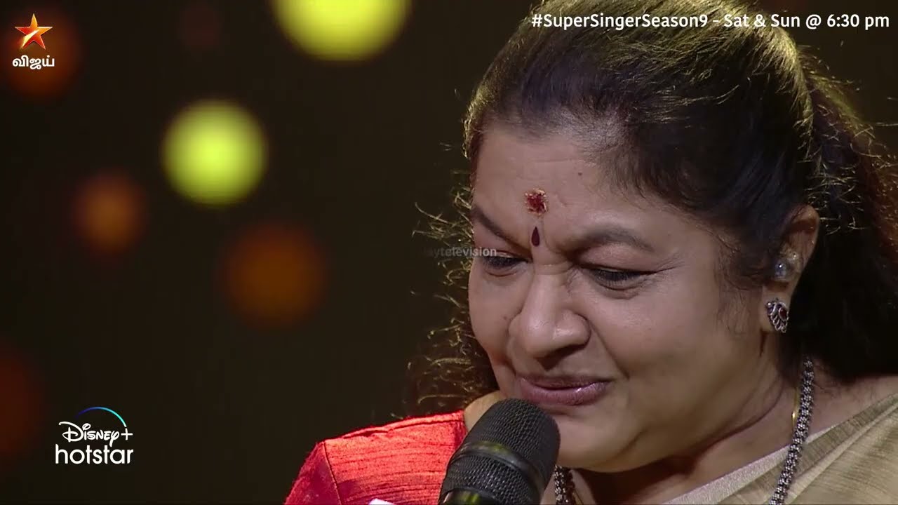 Aarari Aariro Kekkuthu Amma Song by #ChithraAmma | Super Singer Season 9