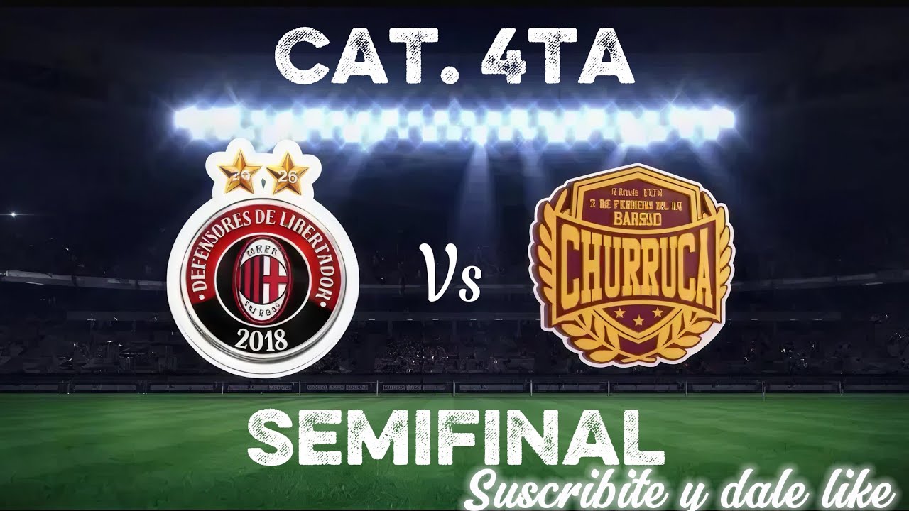 Partidaso ! 2do tiempo Defe de libertador (8) vs Churruca (5) cat 4ta. Semifinal 