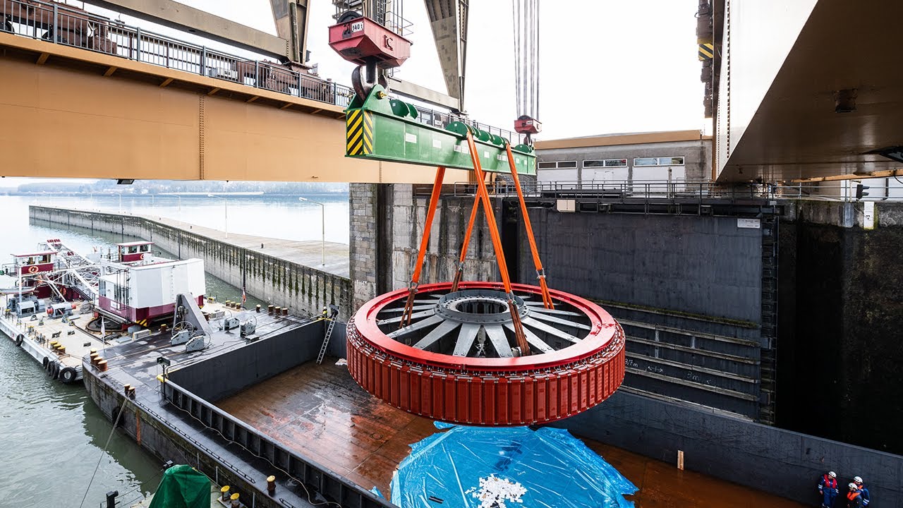 Ein neuer Rotor für Wallsee-Mitterkirchen - VERBUND