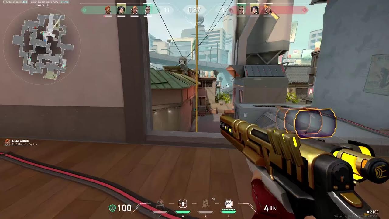 Jugando Valorant