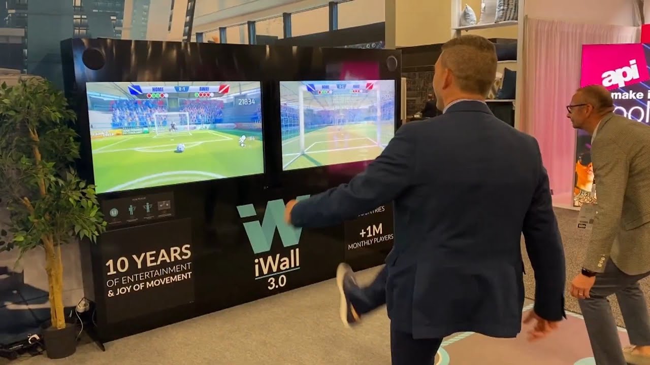 iWall Interactive Gaming Wall - Corporate and Party Equipment Hire by Tech Wall Events