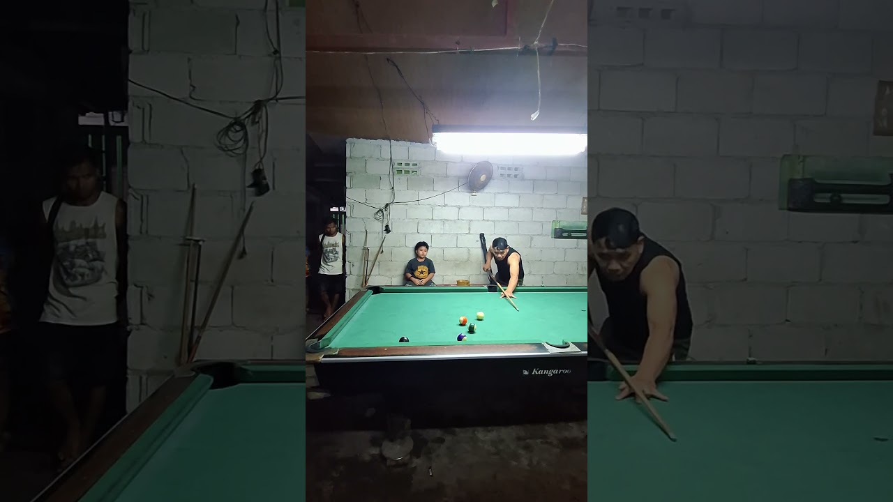1rail kickshot#billiards #pool #trick #trickshot
