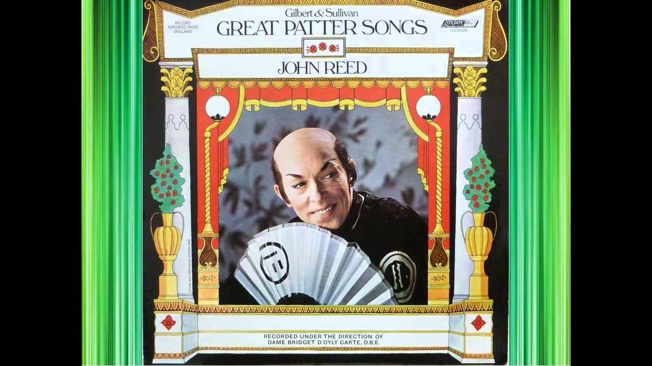 John Reed - I Am The Very Model Of A Modern Major-General (Pirates Of Penzance).avi