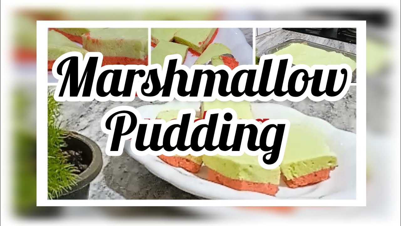 Marshmallow pudding recipe in tamil