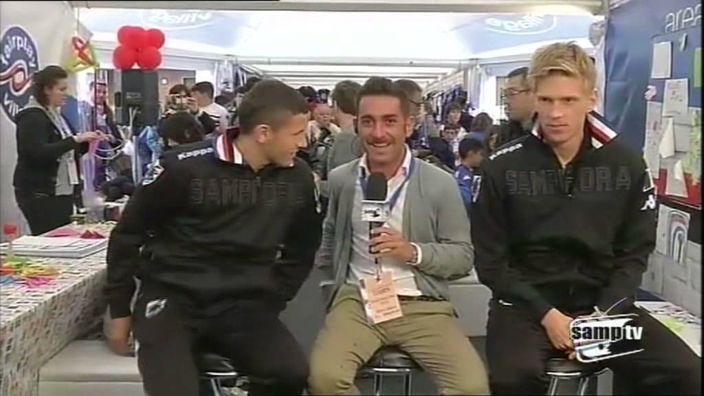 In ritiro con Samp TV