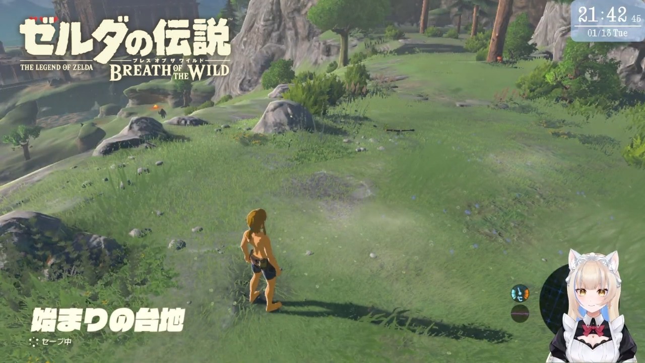 【ゼルダの伝説 ブレス オブ ザ ワイルド】今日から始める英傑の物語【新人Vtuber/月城リオン】