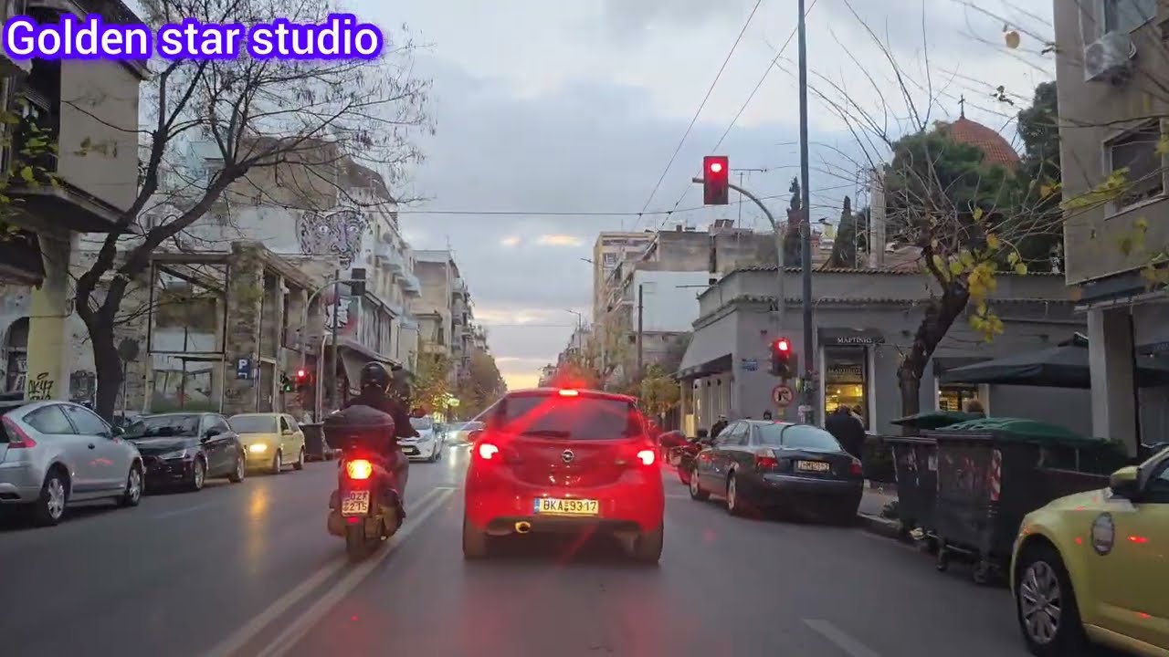 #Athens Drive Tour: Local Spots & Greek Street Culture #اجمل جولة من عاصمة أثينا مع اجمل تحية لكم فر