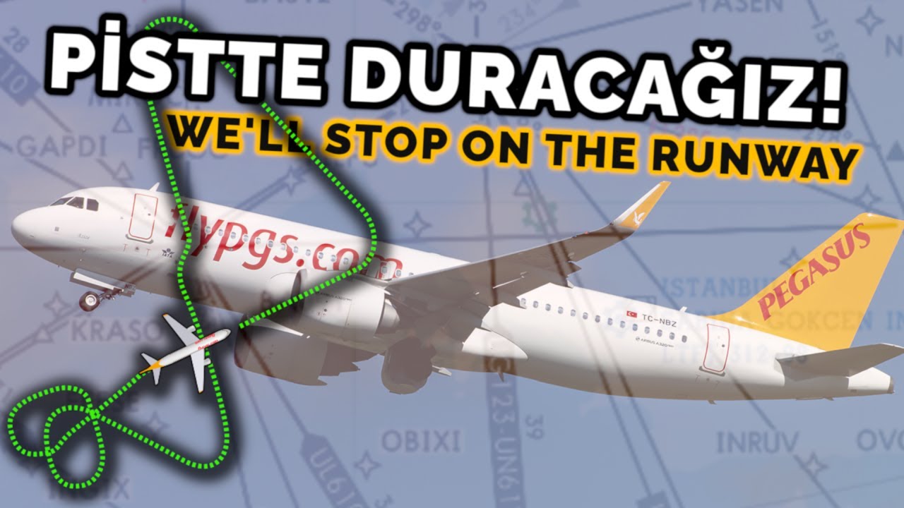HİDROLİK ARIZASI NEDENİYLE GERİ DÖNÜYORUZ! | PEGASUS AIRLINES