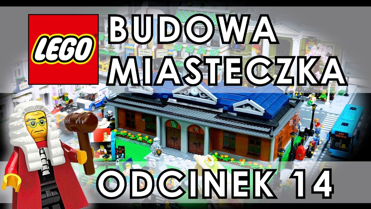 RATUSZ i SĄD! ✒️ / BUDOWA LEGO MIASTECZKA (14)
