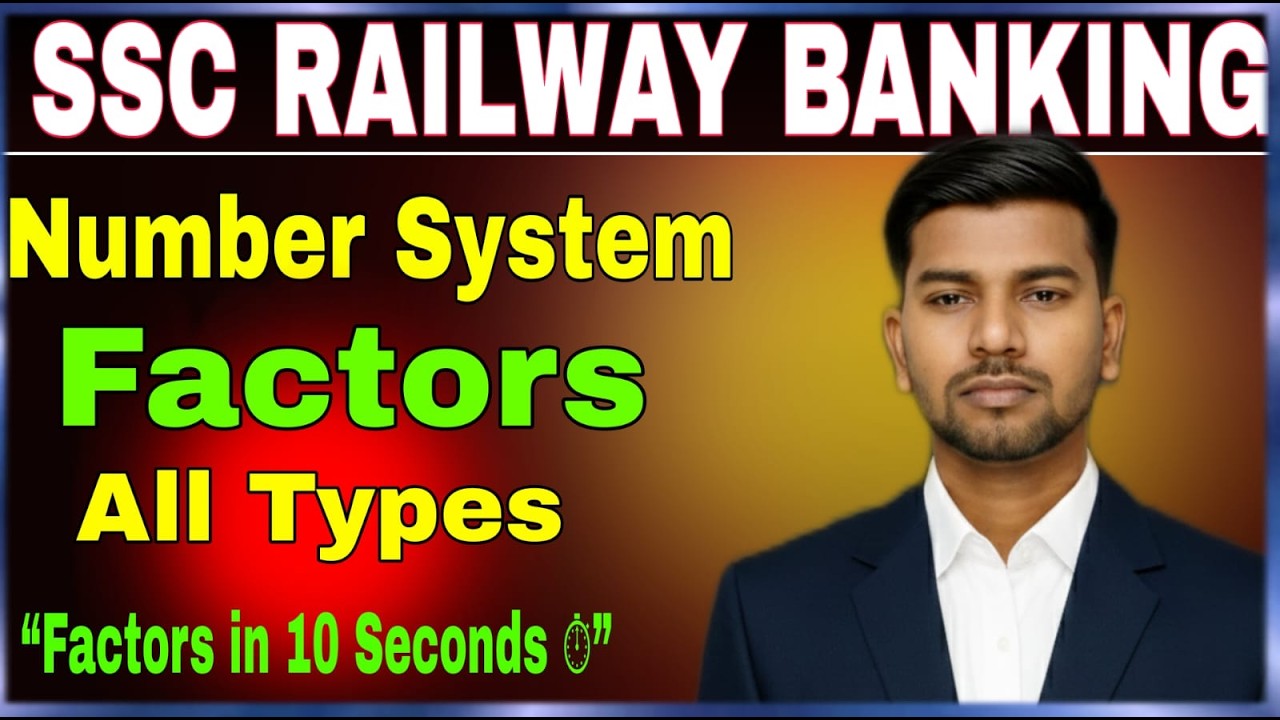 NUMBER SYSTEM | NO OF FACTORS ENCOUNTER BY ABDHESH SIR
