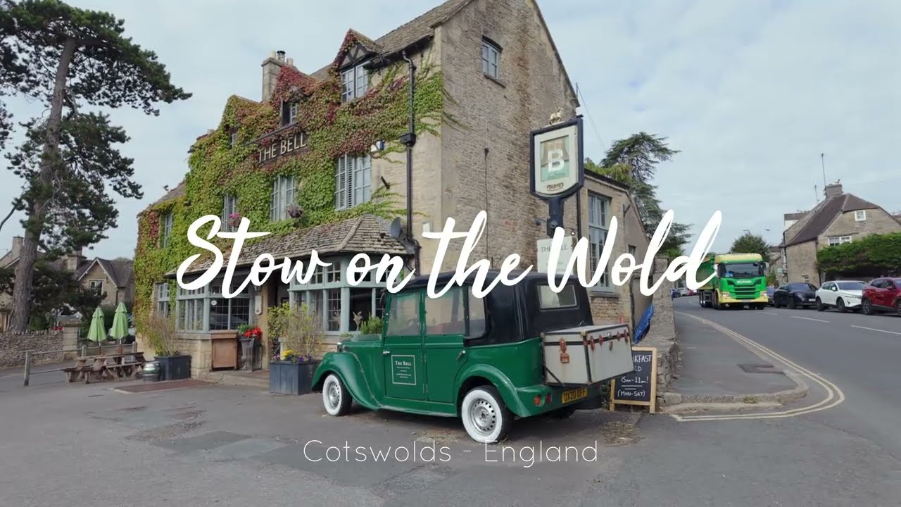 Luxury Window Shopping in Stow-on-the-Wold 🛍️ | Cotswolds Market Town Walk in 4K
