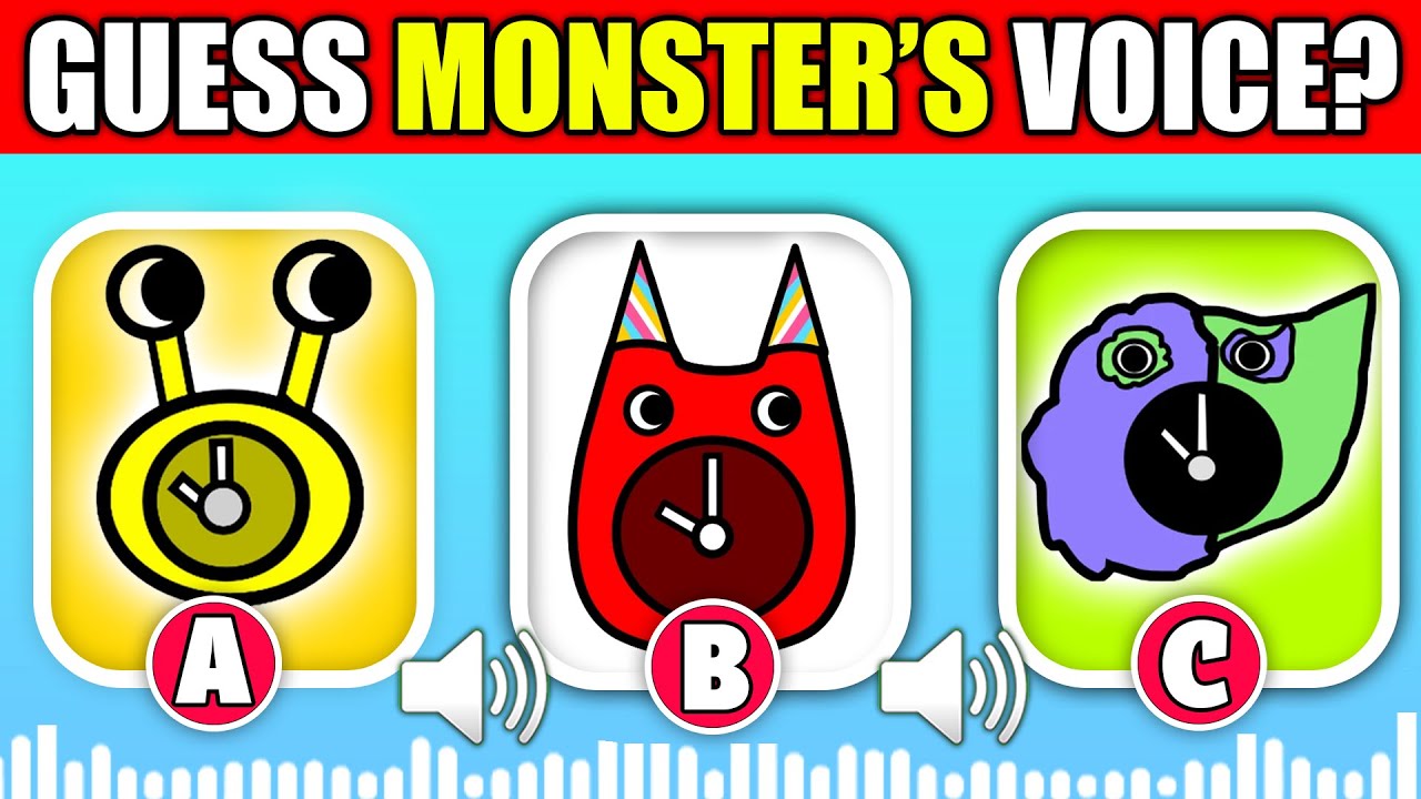 Guess the MONSTER'S VOICE | GARTEN OF BANBAN Chapter 6 | Bittergiggle, Kittysaurus, Slow Seline