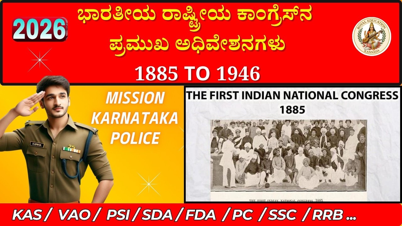 ಭಾರತೀಯ ರಾಷ್ಟ್ರೀಯ ಕಾಂಗ್ರೆಸ್ ಅಧಿವೇಶನಗಳು.