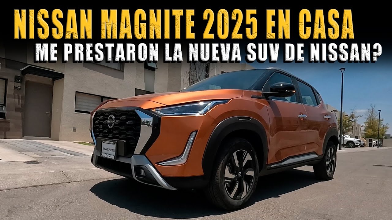 NISSAN MAGNITE 2025 EN CASA A DETALLE 🔴