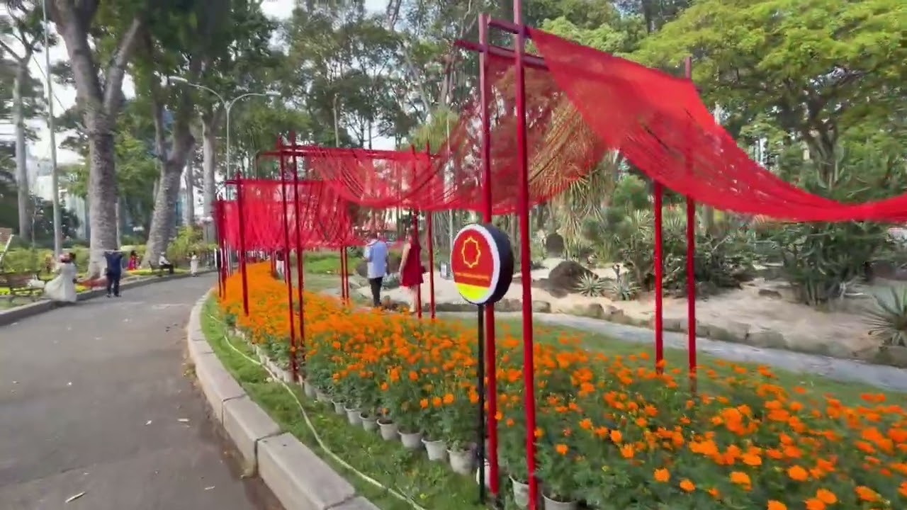 Mùng 5 Tết - Hội hoa xuân TPHCM