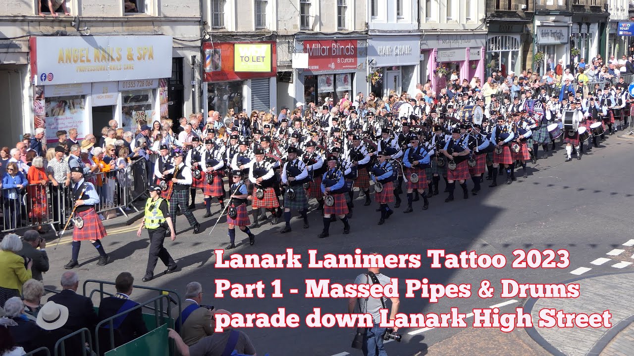 Lanark Lanimers Evening Tattoo 2023 - Part 1 - March On