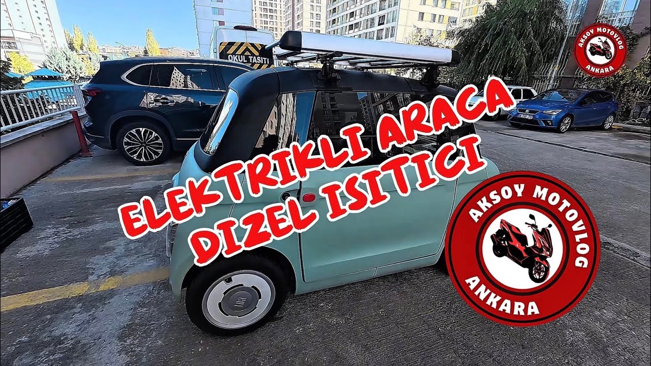 Fiat Topolino Elektrikli Araca Dizel Isıtıcı (Webasto)