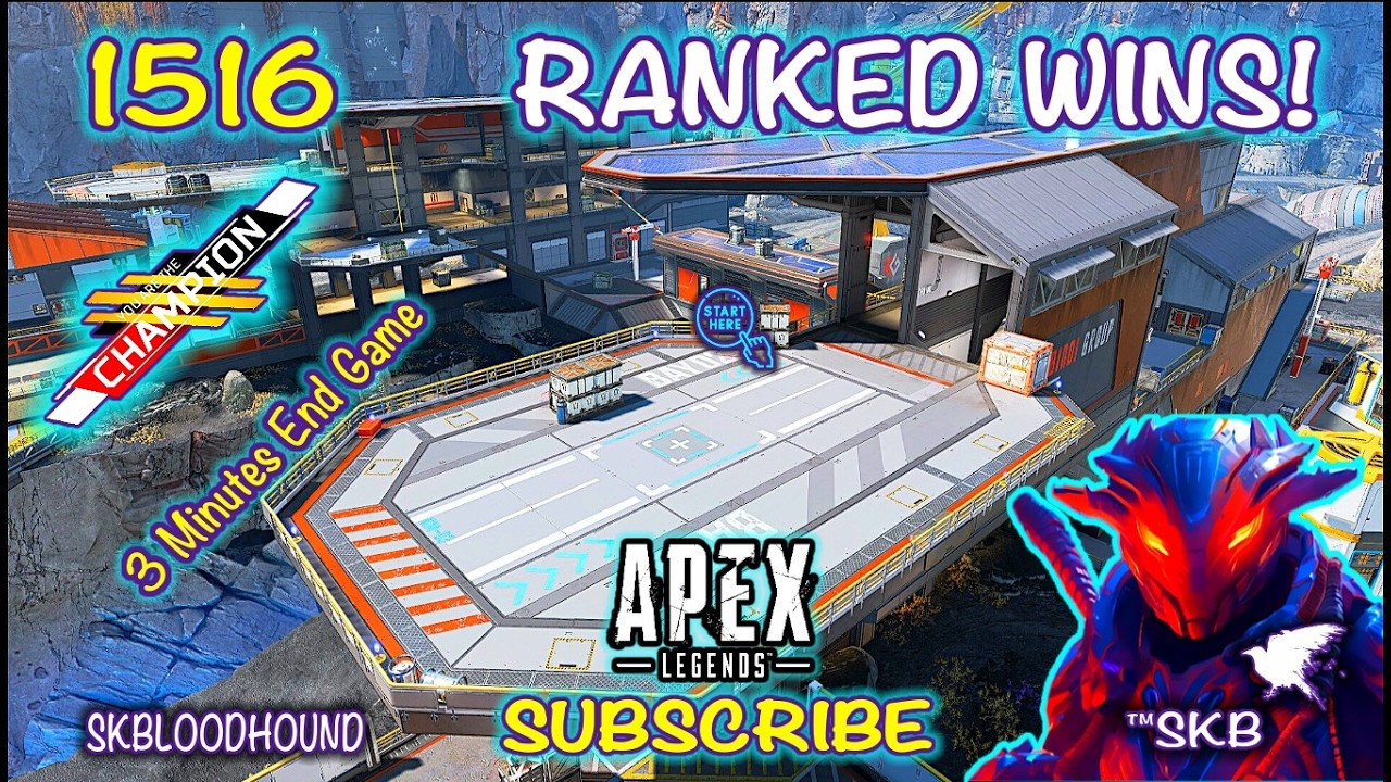 THEY SAY IT'S EASY TO LEAVE YOU BEHIND, I DON'T WANNA TRY - RANKED WIN 1516 - 3MIN APEX END GAME