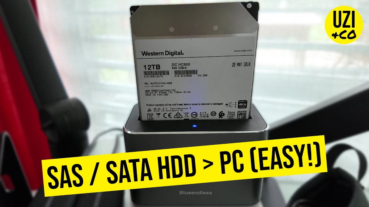 Connecting a SAS / SATA HDD to a PC is Easier Than You Think!