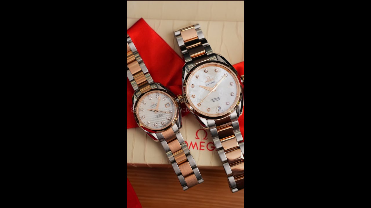 Omega Aqua Terra Demi Vàng 18K MOP38.5mm – Co-Axial | SGWATCHVN