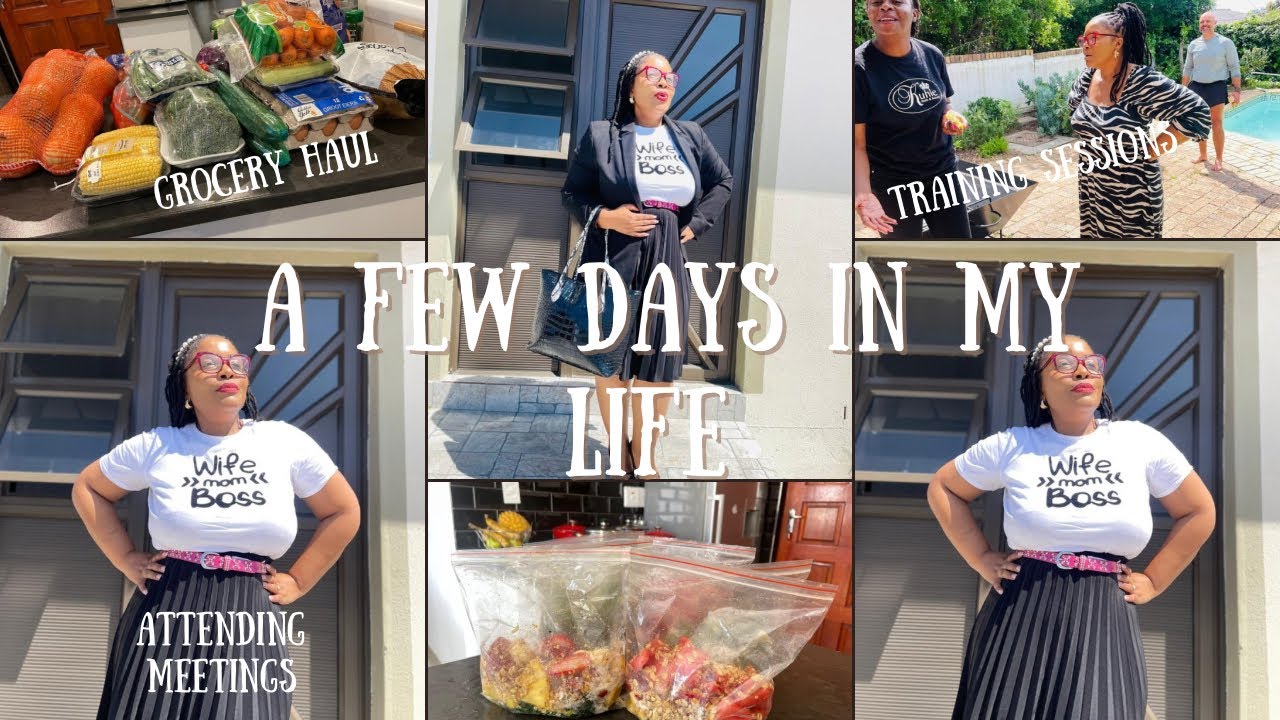 Few Days In My Life| Attending meetings, Doing my hair, Home workouts